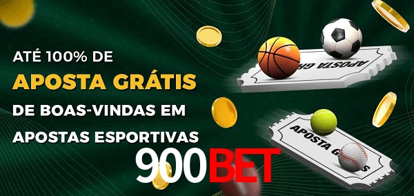900BET Ate 100% de Aposta Gratis